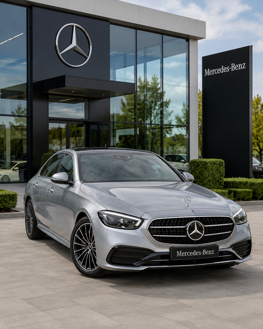 New car at a Melbourne dealership